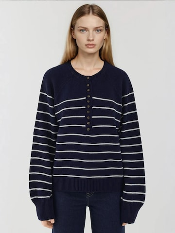 Hiccup - Pullover em azul: frente