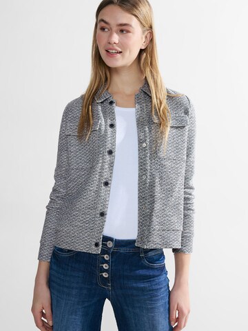 CECIL Between-Season Jacket in Blue: front