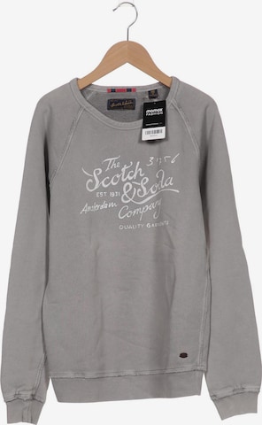 SCOTCH & SODA Sweatshirt & Zip-Up Hoodie in S in Grey: front