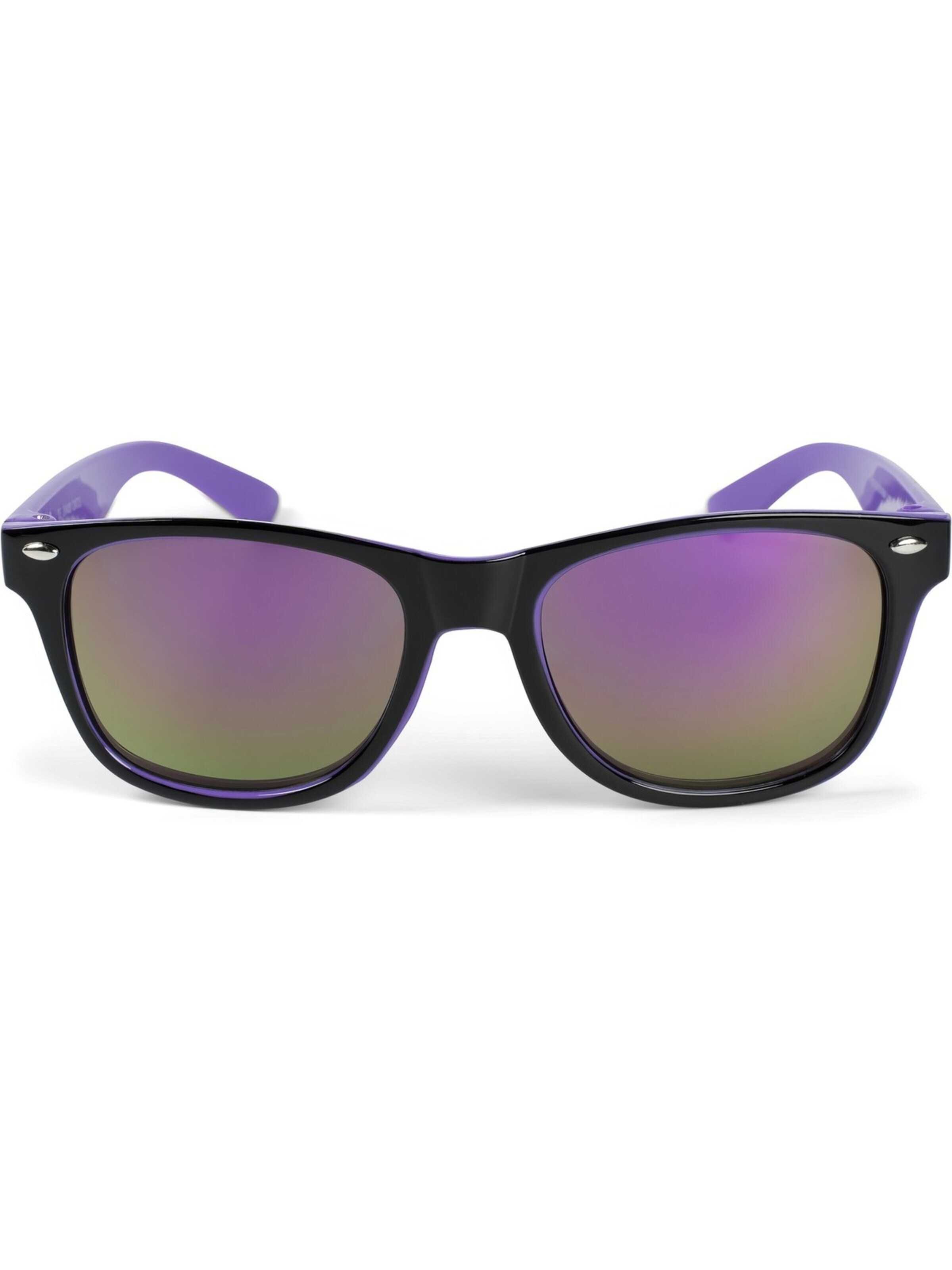 styleBREAKER Sunglasses 'Kinder Sonnenbrille Nerd Style' in Purple