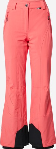 Pantaloni per outdoor 'FREYUNG' di ICEPEAK in arancione: frontale