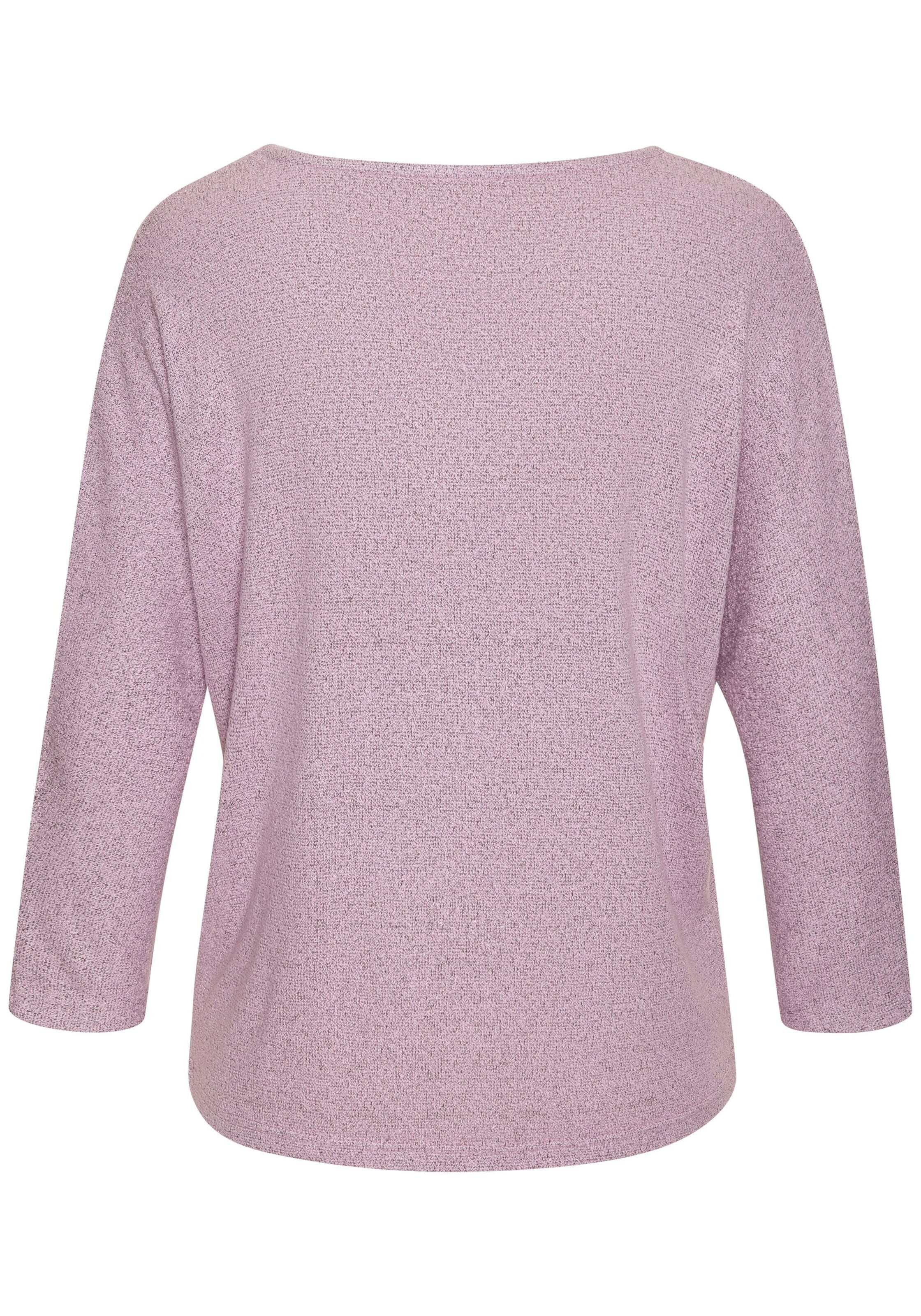 LASCANA Пуловер в лилав