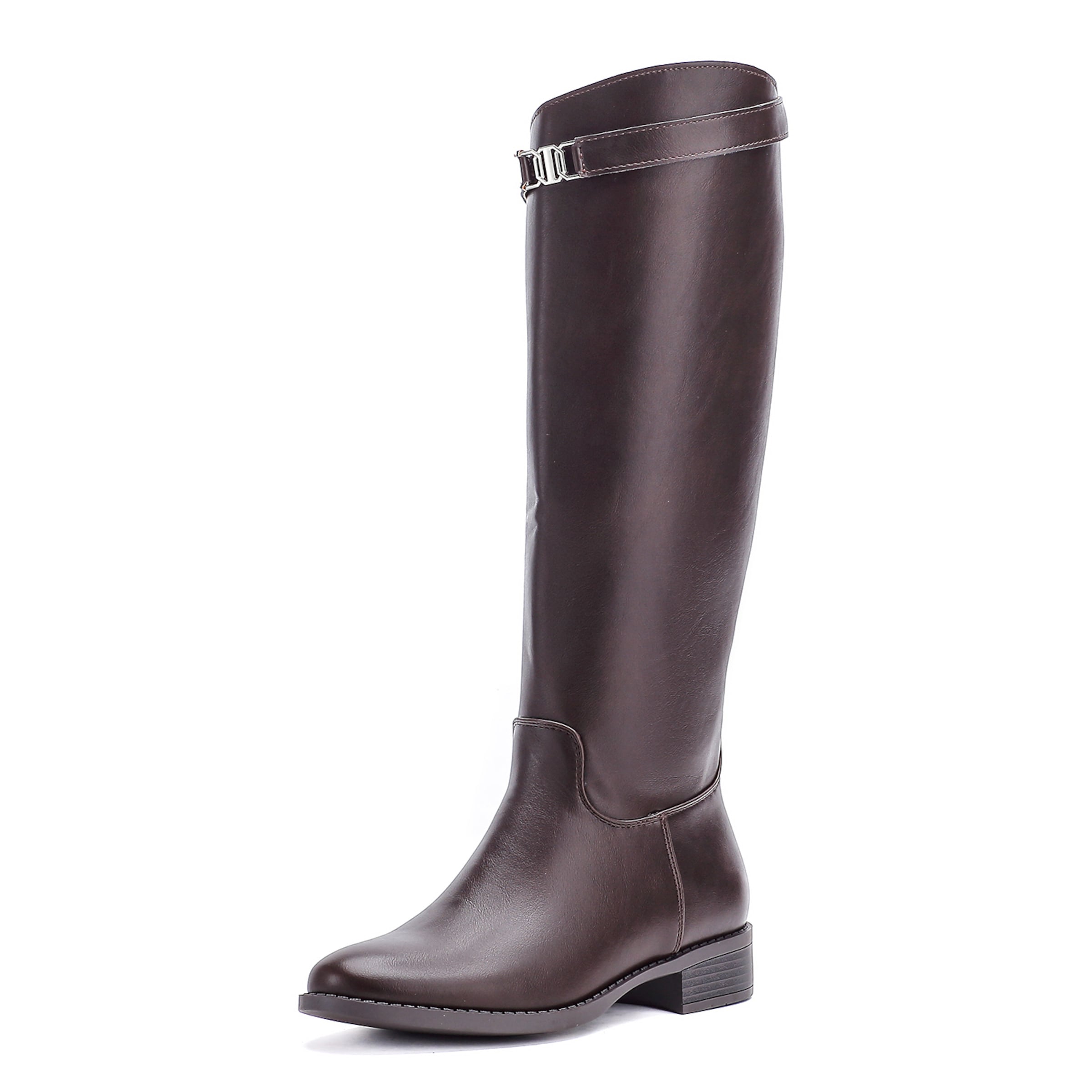 Bottes Elara en marron : devant