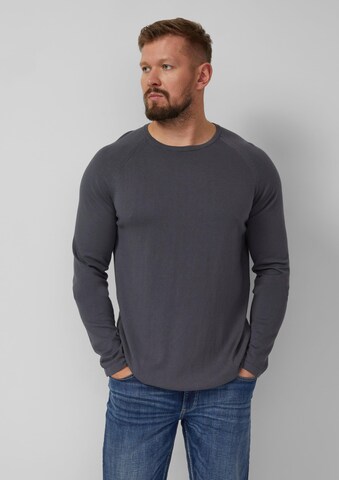 s.Oliver Pullover in Grau: Vorderseite