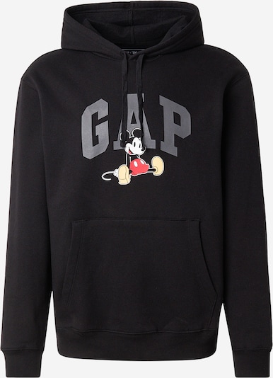 GAP Collegepaita 'DISNEY X GAP' värissä harmaa / punainen / musta / valkoinen, Tuotenäkymä