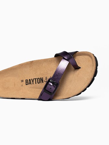 Bayton T-Bar Sandals 'Junon' in Purple