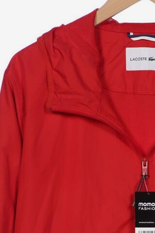 LACOSTE Jacket & Coat in M-L in Red