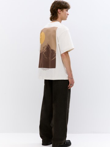 Pull&Bear T-Shirt in Weiß