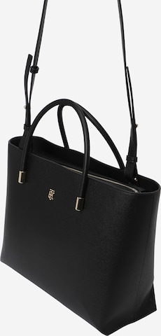 TOMMY HILFIGER Shopper in Black: front