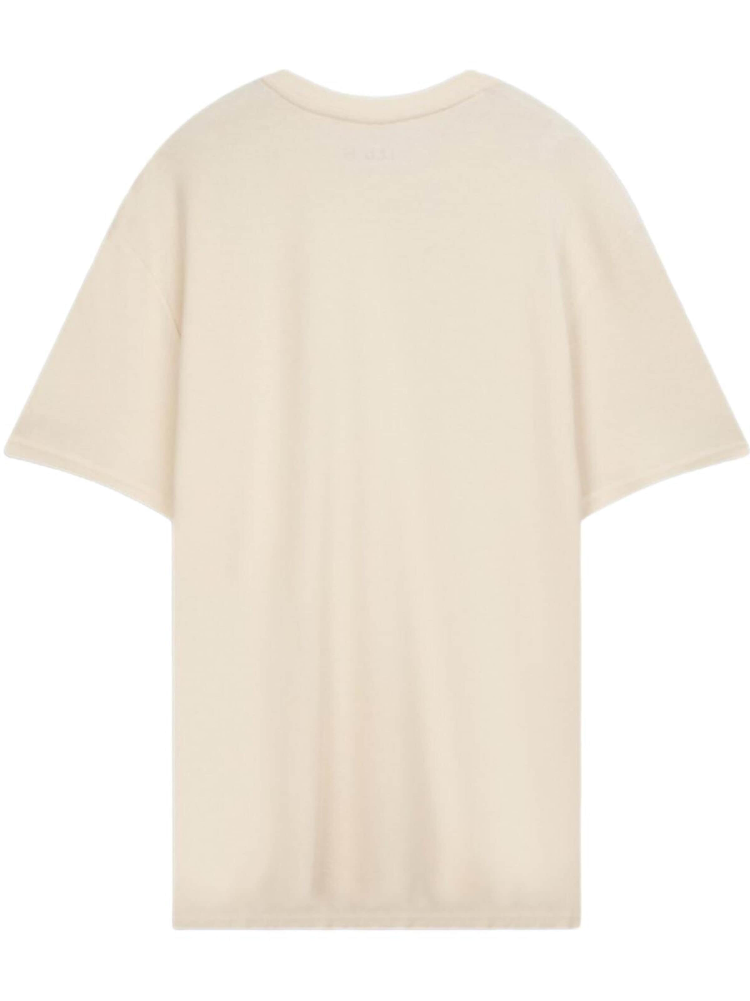 LTB Jeans Shirt 'LTB Jeans Basic Rundhals-T-Shirt' in White