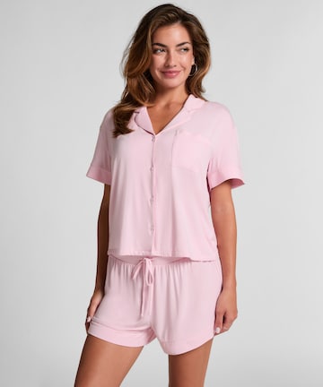 Hunkemöller Slaapshirt in Roze