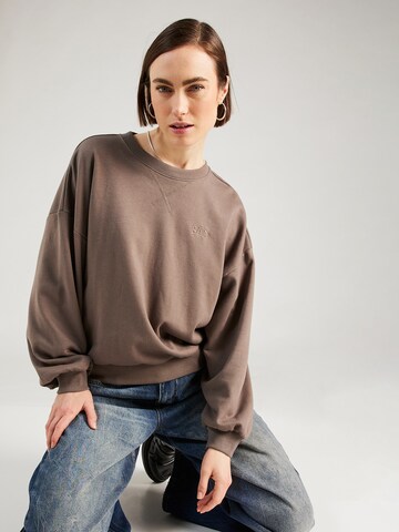 GAP Sweatshirt 'JAPAN' in Grijs: voorkant