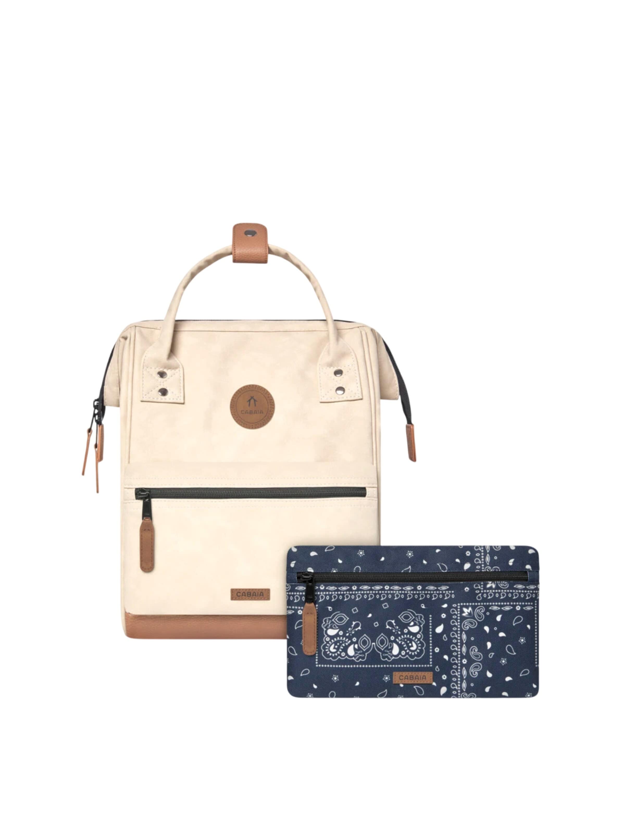 Cabaia Rucksack 'Andenne S'‌‌‌ in Beige: Vorderseite