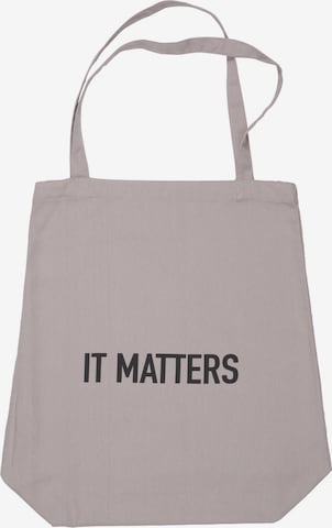 The Organic Company Shopper 'It Matters Bag' (GOTS) in Lila: predná strana