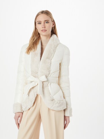 River Island Between-season jacket in Beige: front