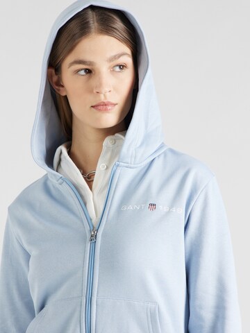 GANT Sweatjacke in Blau