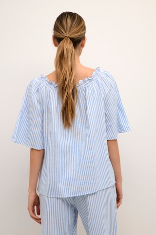 Cream Bluse 'Venta' in Blau