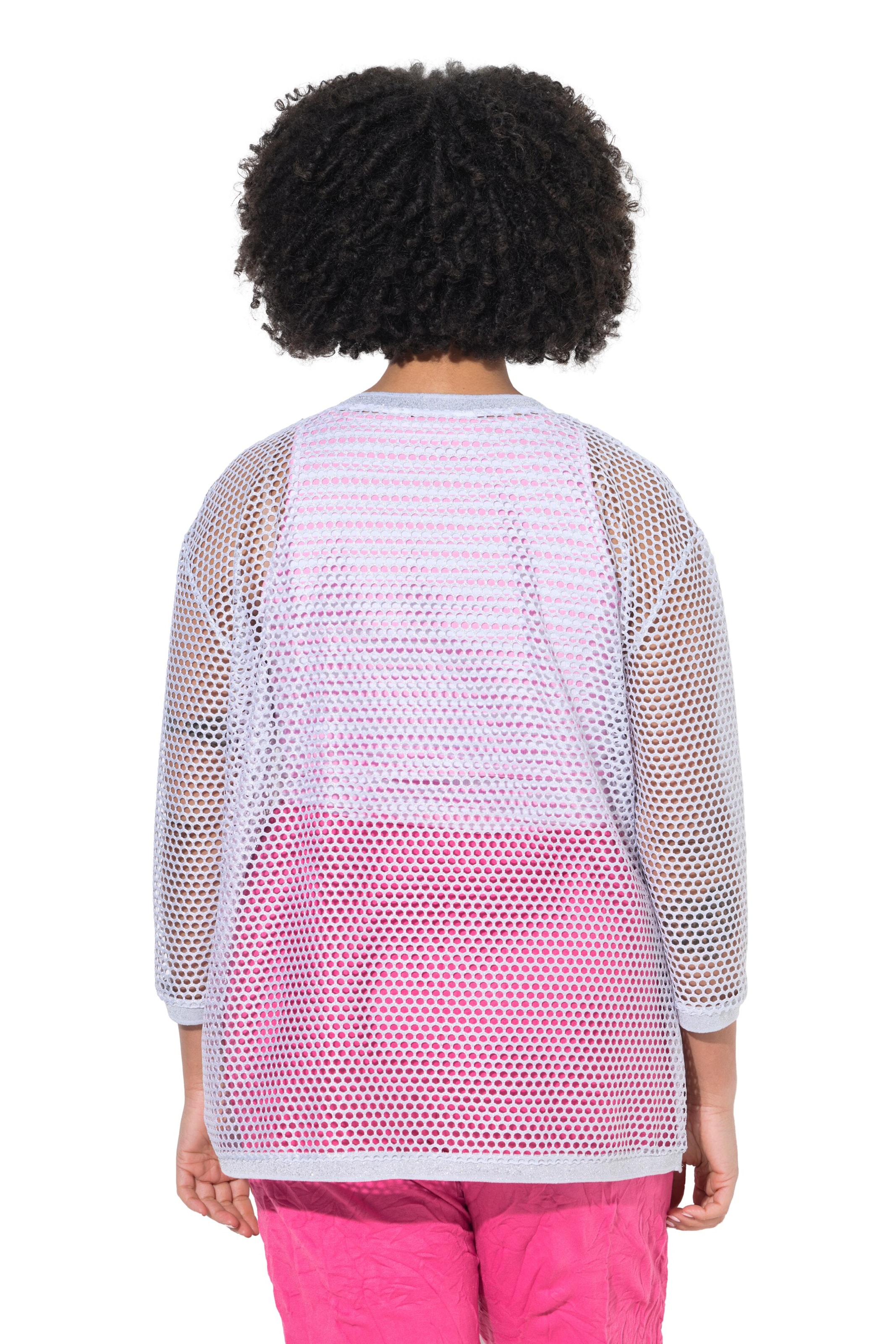 Angel of Style Gebreid vest in Lila