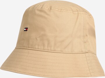 TOMMY HILFIGER Hat in Beige: front