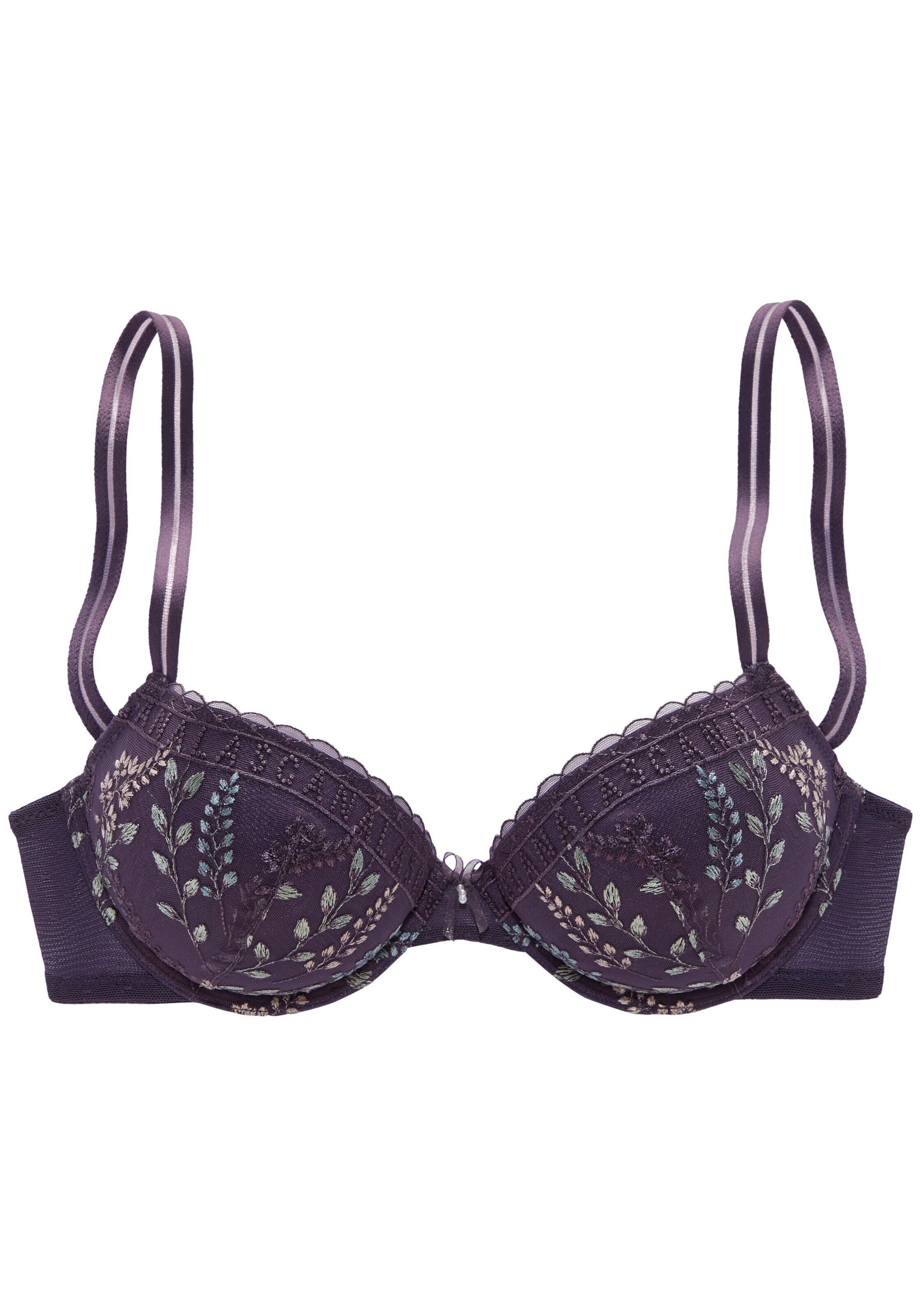 LASCANA Push-up Podprsenka – fialová: přední strana