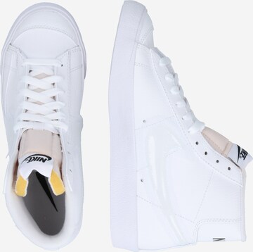 Nike Sportswear Hög sneaker 'Blazer' i vit