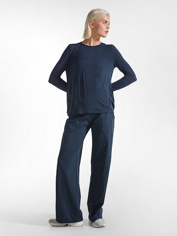 DEHA Wide Leg Hose in Blau