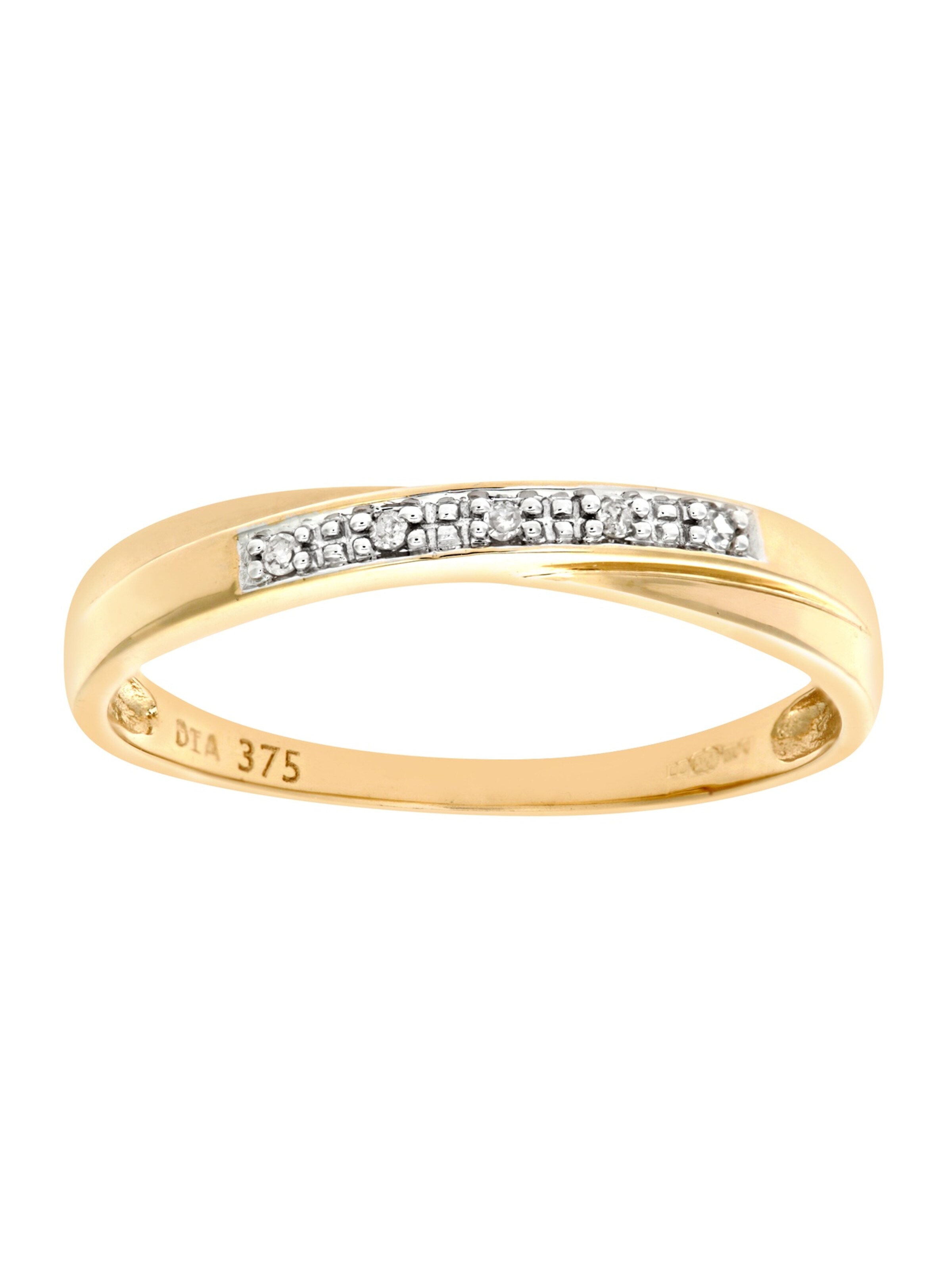 DIAMANT LETERNEL Ring in Gold: front