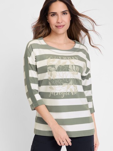 T-shirt Olsen en vert : devant