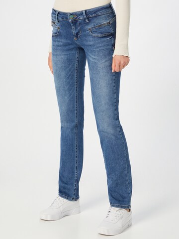 FREEMAN T. PORTER Regular Jeans 'Alexa' in Blauw: voorkant