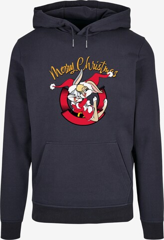 ABSOLUTE CULT Sweatshirt 'Looney Tunes - Lola Merry Christmas' in Blue: front