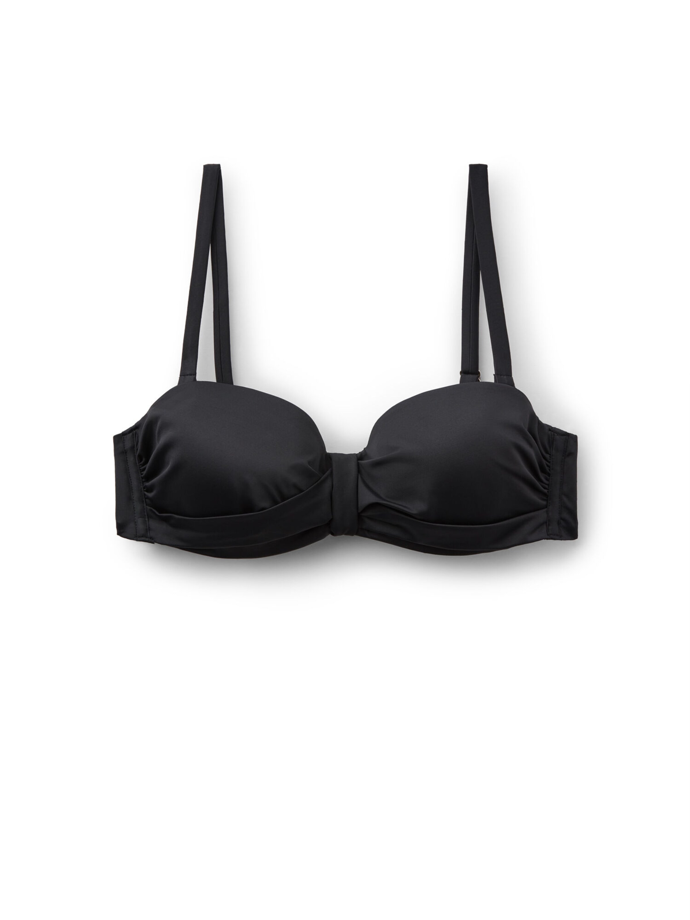 CALZEDONIA Bikini Top 'Premium Sculpt' in Black: front