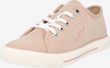 s.Oliver Sneakers in Roze: voorkant