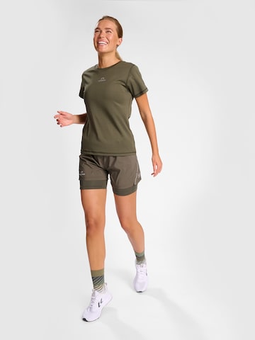 Newline Regular Sports trousers 'PACE' in Green