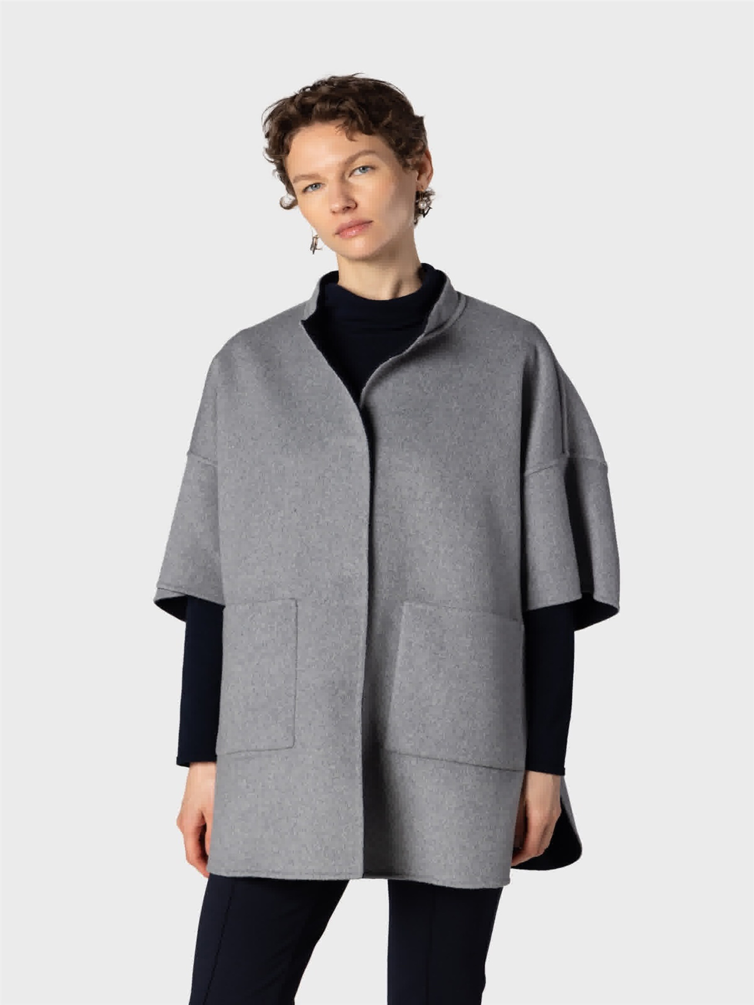 NAULOVER Cape in Blau: Vorderseite