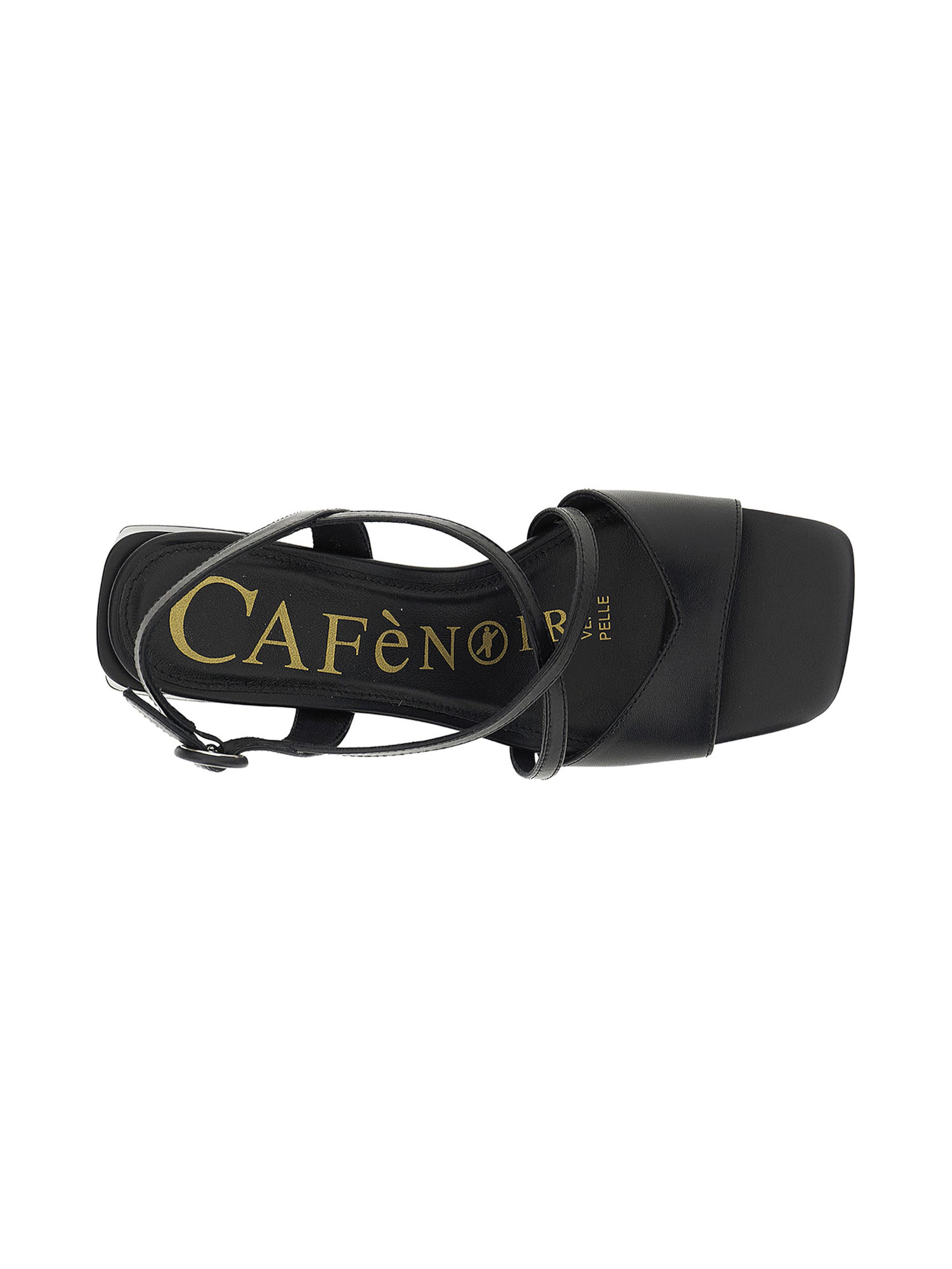 Sandales à lanières CAFè NOIR en noir