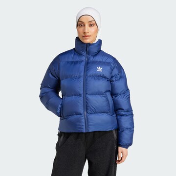 ADIDAS ORIGINALS Jacke 'Adicolor' in Blau: Vorderseite