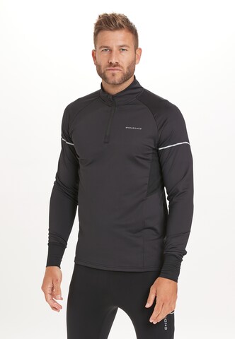 ENDURANCE Functioneel shirt 'Kredly' in Zwart: voorkant