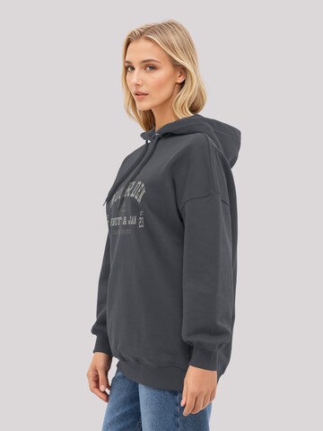 Sweat-shirt 'Knut & Jan Hamburg Noorden Collegiate Sand' F4NT4STIC en noir