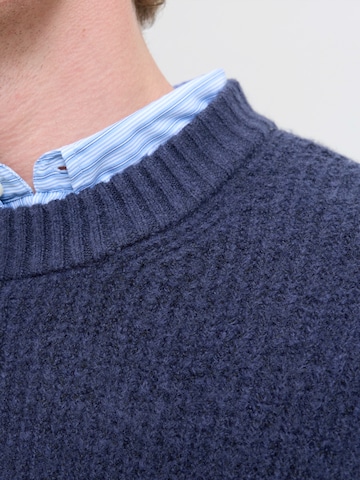 Pull-over 'JORYORK OLLIE' JACK & JONES en bleu