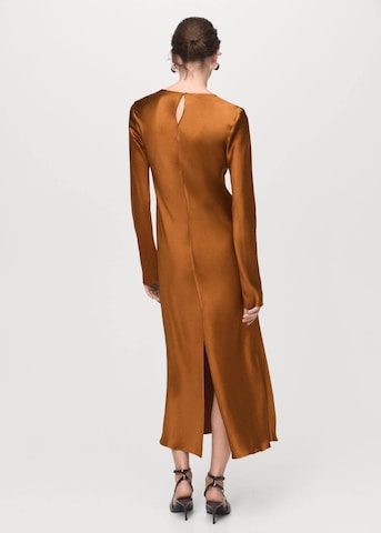 MANGO Kleid 'Tayler' in Braun