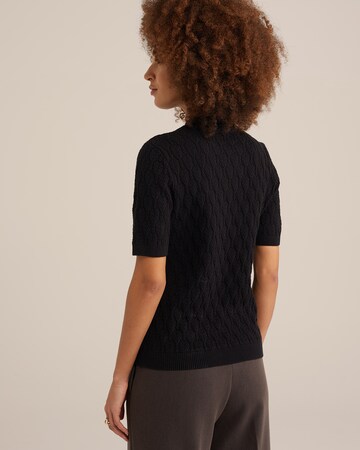 WE Fashion Svetr – černá