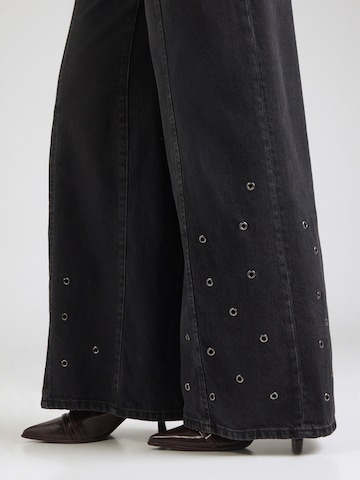 co'couture Wide Leg Jeans i sort