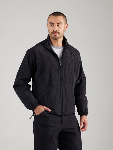 Veste mi-saison 'Adicolor 2000s' ADIDAS ORIGINALS en noir : devant