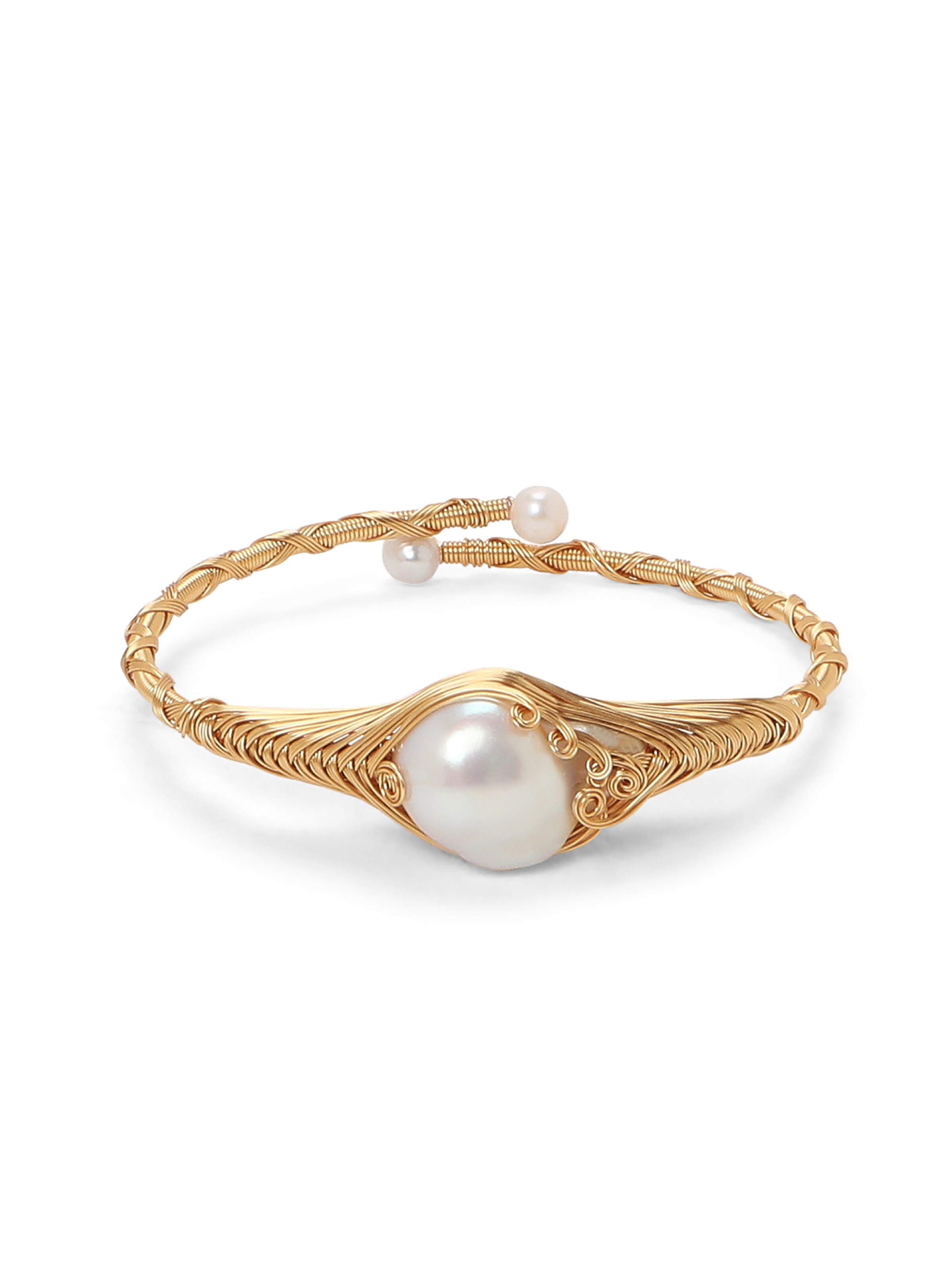 MISH Bracelet 'Mina' in Gold: front