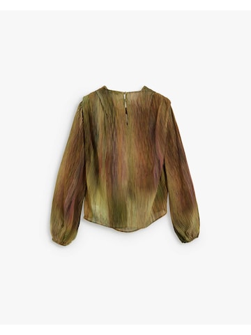 Camicia da donna di Scalpers in verde: dietro