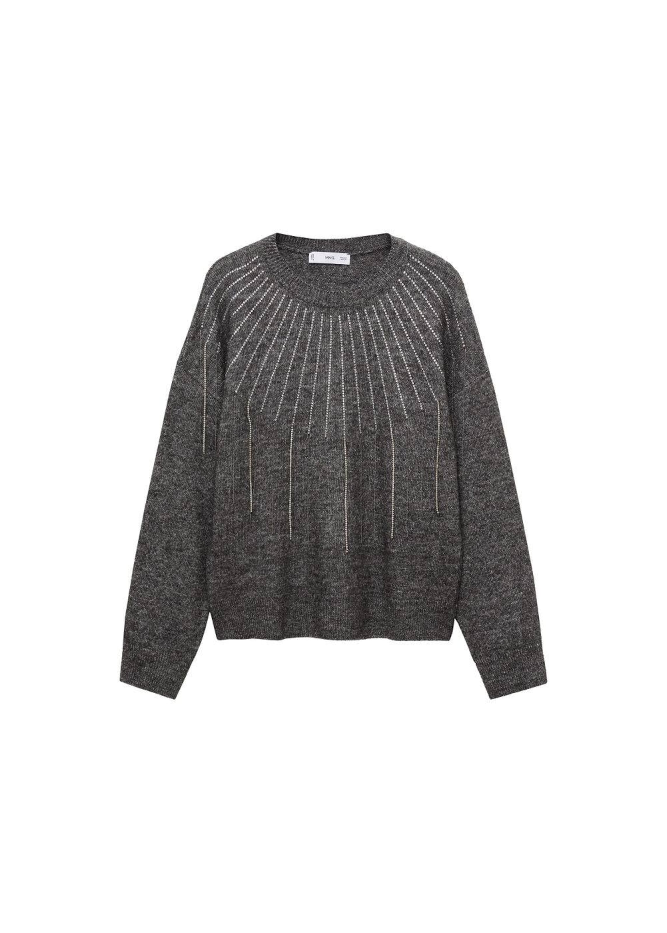 Pullover 'Escandal' di MANGO in grigio: frontale