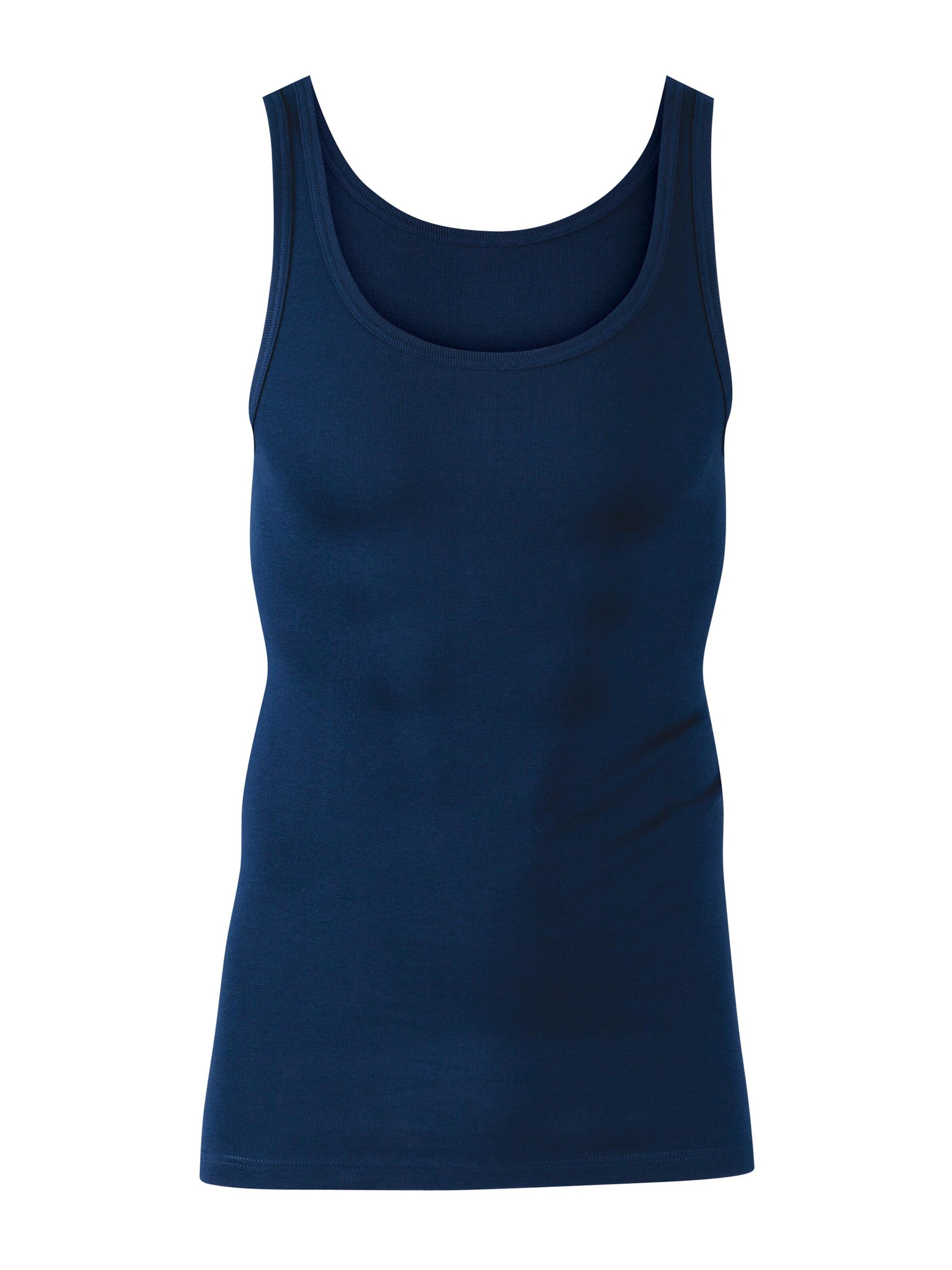 CALIDA Undershirt 'Twisted Cotton' in Black: front