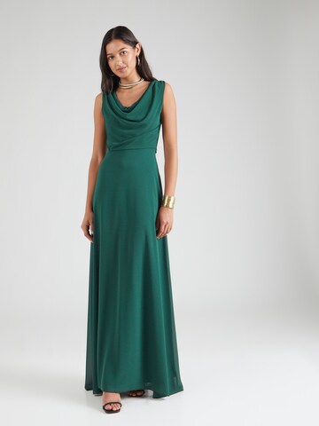 Rochie de seară 'ROBIN' de la WAL G. pe verde: față