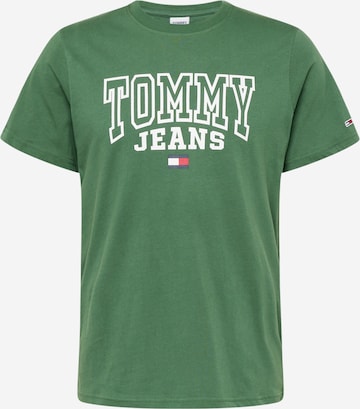 Tommy Jeans Tričko - Zelená: predná strana