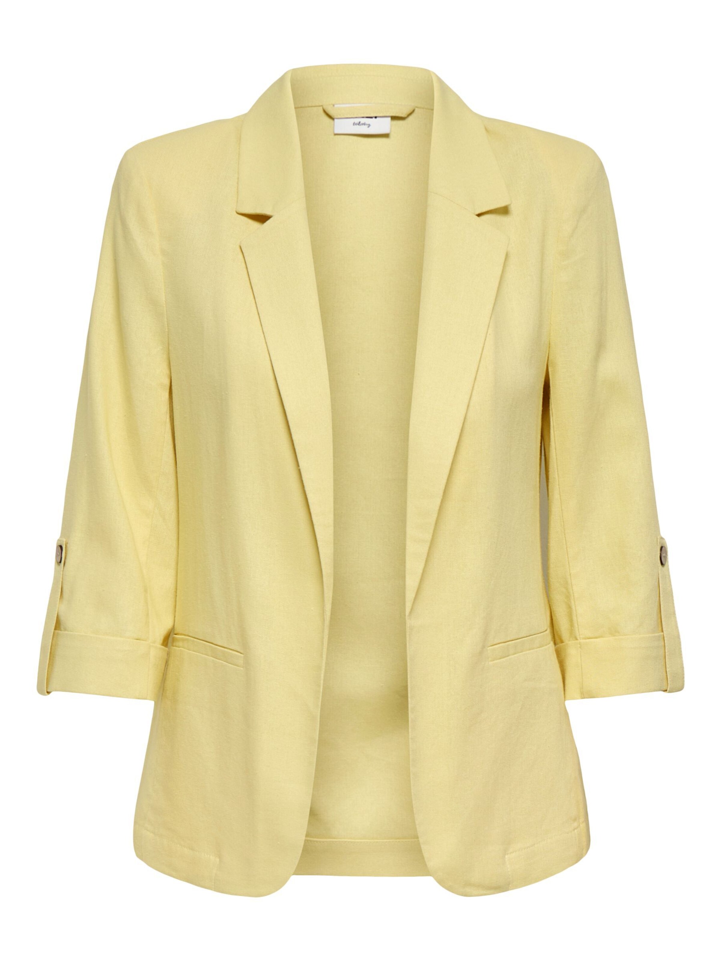 ONLY Blazer 'ONLGoa' in Yellow: front